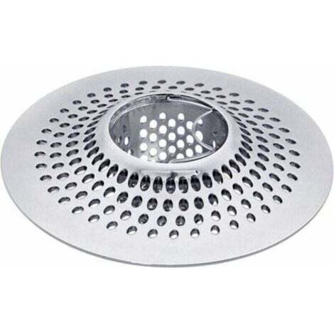 Filtro per capelli per vasca e doccia – acciaio inox 304, design piatto anti-intasamento, set da 4