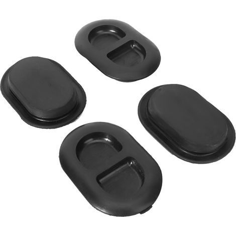 Bouchons en caoutchouc étanches pour châssis de voiture, accessoires compatibles Jeep Wrangler JK 2007-2017 (1/3)