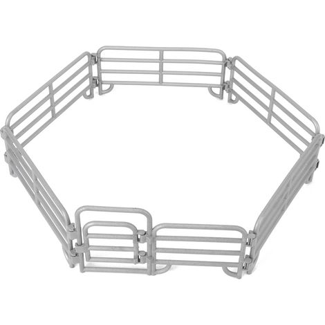 16 pièces Maison de jeu pour enfants à monter soi-même, clôture de jardin, barrière de sécurité, porte, accessoires de jeu pour enfants (PL127&8209A) (1/5)