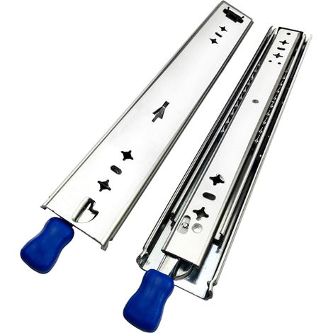 Coulisses de tiroir robustes avec verrou 1200 mm 1500 1400 1000 53 : (1/5)