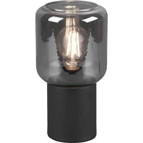 Lampe design, Lampe design en verre Nico Noir en Metal, TRIO
