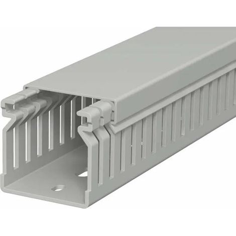 OBO Bettermann 6178012 Canaleta para cableado gris roca PVC