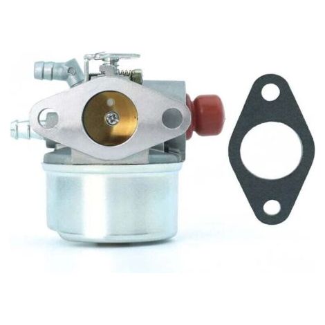 Carburateur avec joint compatible avec Tecumseh 640025, 640025C OHH55, OHH60, OHH65 (1/4)