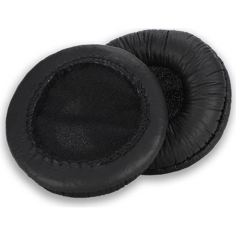 Universelle schwarze Ersatz-Ohrpolster aus Baumwolle für 55-mm-Kopfhörer (1/5)