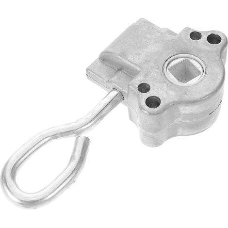 Manivelle de Verrière Rétractable en Acier Aluminium, Argenté (1/5)