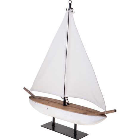 Modellino Barca a Vela 53x105 H 58 cm