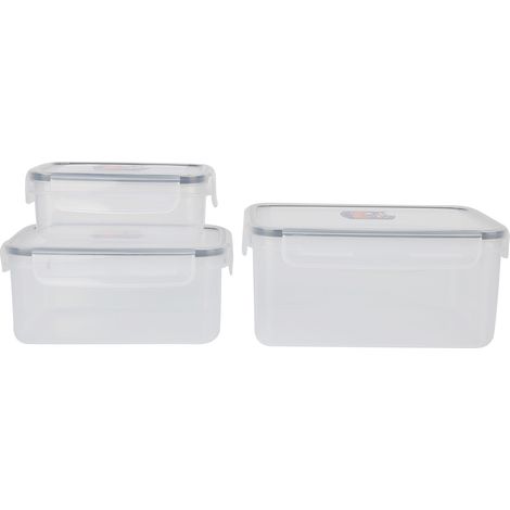 Stück/Set luftdichter Lebensmittelaufbewahrungsboxen, transparente, vakuumversiegelte Lebensmittelbehälter mit verschließbarem Deckel (1/5)