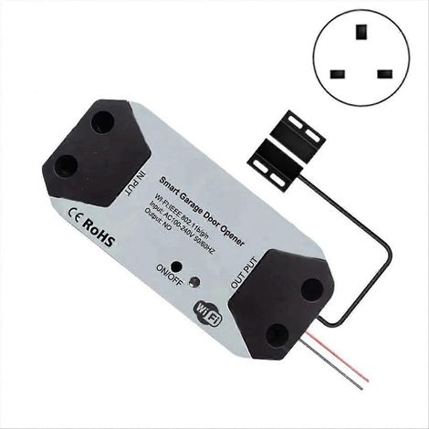Intelligenter Garagentor-Controller, kompatibel mit Hausautomationssystemen wie Tuya und anderen, Sprachsteuerung und Bedienung über eine App. (1/5)
