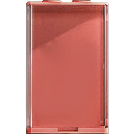 Vitrine de présentation pour figurines - Boîte de rangement transparente en ABS empilable pour collections et miniatures - Support d'exposition rouge (1/4)