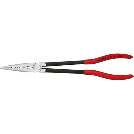 KNIPEX 28 81 280 Pinza per meccanica con profili trasversali rivestiti in resina sintetica atramentata nera 280 mm (1/3)