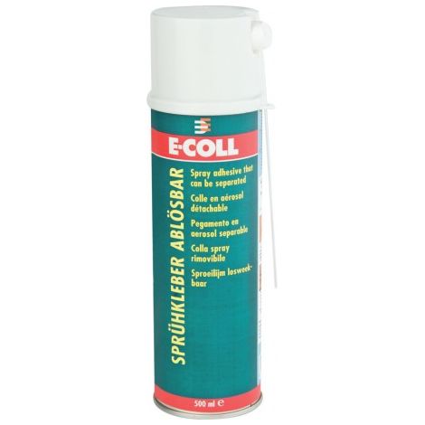Colle en aérosol détachable 500 ml E-COLL (Par 12)