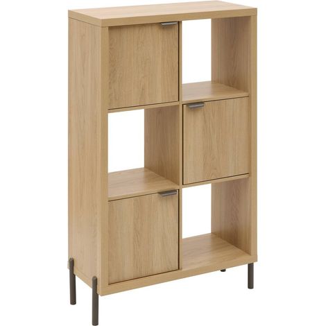 Estantería alvo rectangular, 32 x 74 cm, color beige - 5five (1/5)