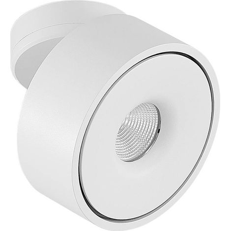 LED-taklampa "Rotari" aus aluminium / grå / zink für hall von Arcchio