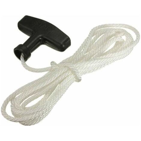Corde de départ et poignée Compatible avec Tondeuse à gazon Briggs & Stratton 992366 600-Series (Pack of 10) (1/5)