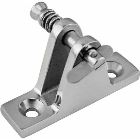 2pcs Charnière Pont De Bateau Support Installation Auvent Bimini Top Bateau (1/3)
