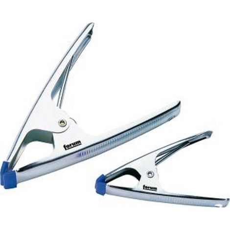 Pinza de resorte, Largo : 100 mm, capacidad de fijación 20 mm