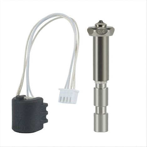 Für 3 Max, integrierte Düse aus gehärtetem Stahl, K3M-Thermistor-Heizelement, 0,4 mm Keramikspitze (1/5)