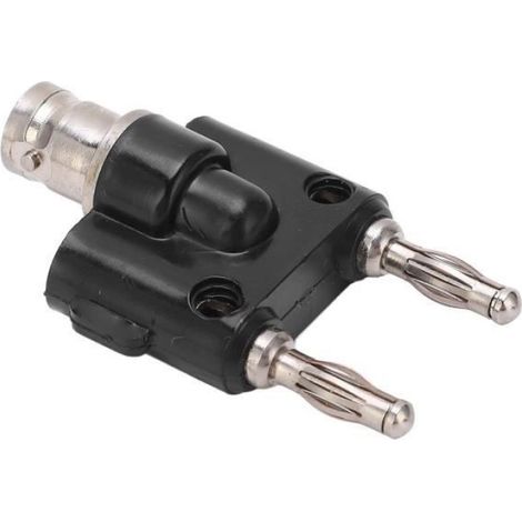 Connecteur Fiche Banane - Femelle Double Rangée - Compatible 4 mm - Pour Instruments Électroniques et Industriels - Lot de 2 (1/4)