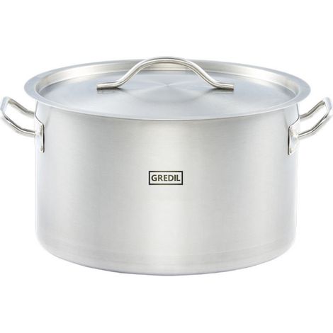 Marmite moyenne inox 22.4 litres diamètre 360 mm - Stalgast (1/3)