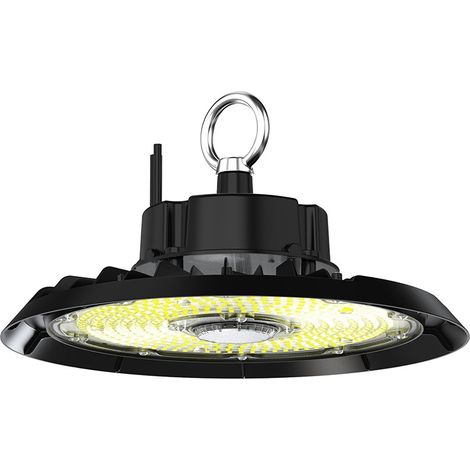 V-TAC PRO Campana Industriale LED 100W UFO 6500K Chip CREE IP65 Nero – SKU 240746 (1/5)