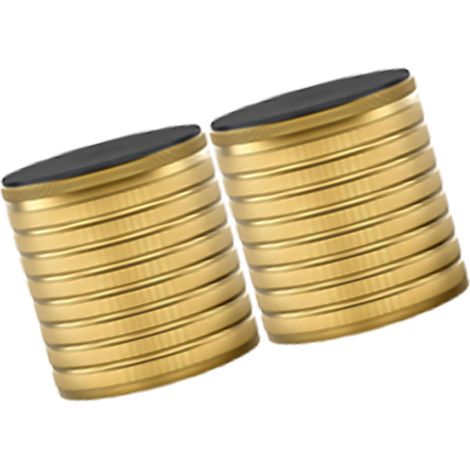 Niveleurs réglables de meubles de 3,3 cm à 75 mm en hauteur, pieds antidérapants en aluminium, stabilisateurs de levage pour la maison (1/5)