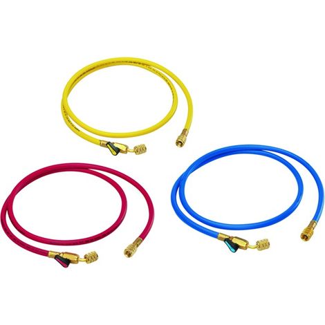 Tubo flessibile singolo r410  L= 1500 mm giallo  M.g.f.