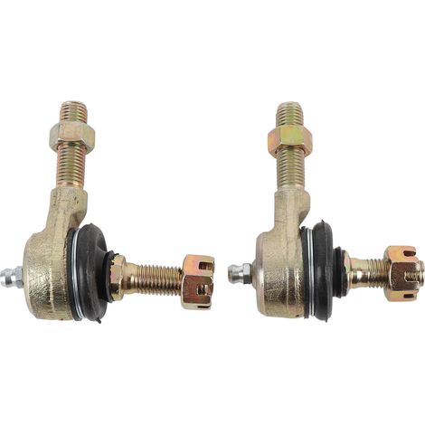 Ortviai Rotule de direction M10 x 2 pièces en alliage d'acier renforcé étanche à la poussière pour ATV, buggy et karting 50cc à 300cc (1/5)
