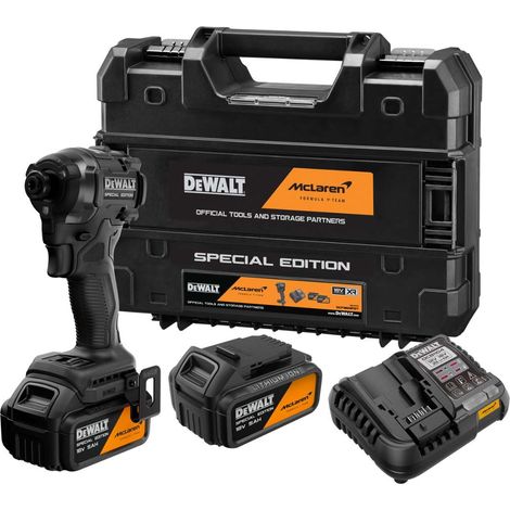 DeWALT - 18V Akku-Schlagschrauber, McLaren, 2x Akku 5,0 Ah XR Li-Ion, Ladegerät DCF86MP2T (1/4)