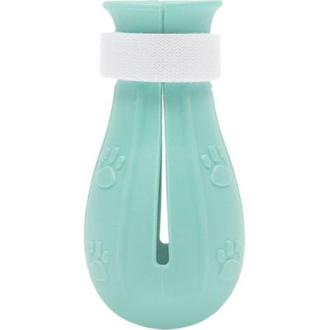 Couvre-Pattes Pour Chat - En Silicone Souple - Antidérapant Avec Conception Anti-Chute - Pour Toilettage Bain Médication - Lot De 4 (1/5)