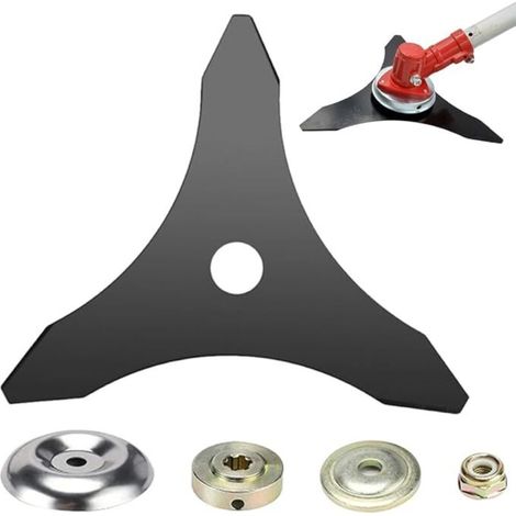 Lames de tondeuse, disques de tondeuse et jeu de 4 pièces STIHL pour tondeuses à gazon, diamètre d'alésage 25,4 mm (1/4)