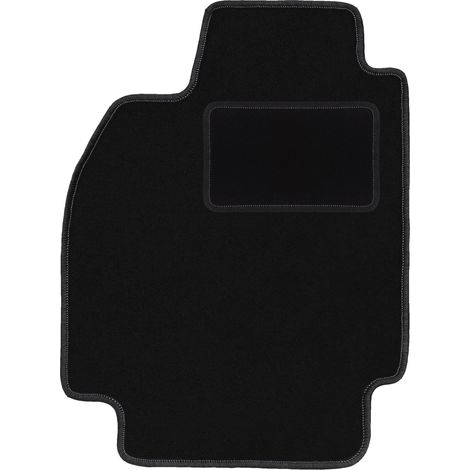 Tapicería negra mate para el asiento del conductor para: Renault Megane II CC coupé, cabrio (2003-2010) (1/5)