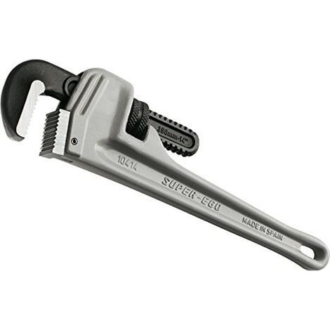 Super-ego 10414 Giratubi Americani in Alluminio, 14", 350 mm, Grigio