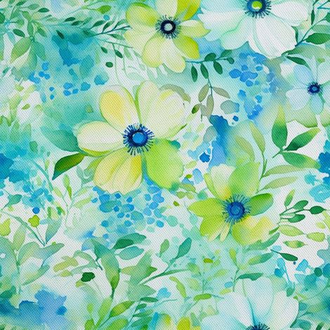 Telas decorativas para exteriores Oxford - Floral - DX2007 (1/5)