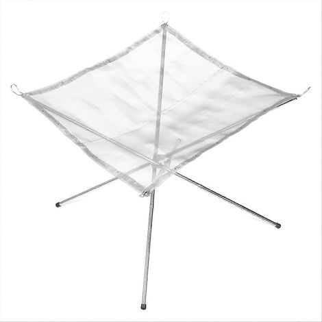 Support métallique portable pour foyer extérieur, grand format (1/5)
