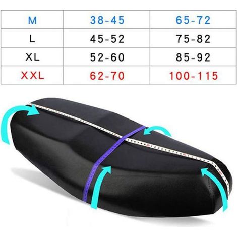 Housse De Siege Moto - Tissu Oxford 210D Impermeable - Protection Pluie Et Soleil - XL (1/5)