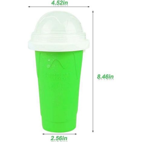 Slushy Ice Maker Cup, Granite Maker Mug, Ice Cream Cup, Granite Maker Magic Cup Green-MOULE A GATEAU - MOULE (1/4)