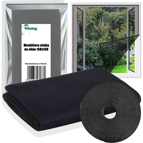 Malla antimosquitos BC para ventanas, 130x150