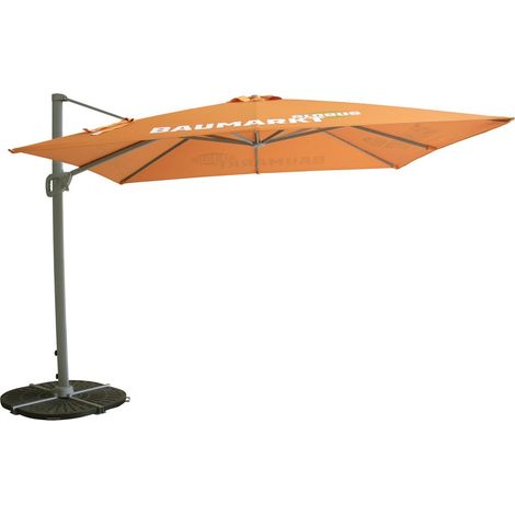 Primaster Sonnenschirm Globus Baumarkt 296 x 296 cm Marktschirm (1/3)