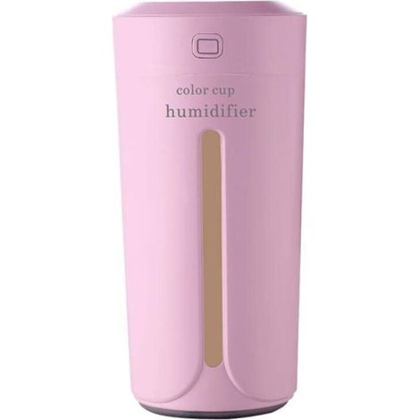 Pair Humidificateurs ultrasoniques de voiture d'air d'Usb de tasse de couleur de 230Ml (1/5)
