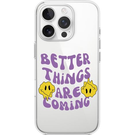 Custodia flessibile in silicone trasparente per iPhone 15 Pro Max, cose migliori stanno arrivando (1/5)
