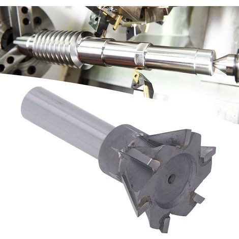 Frese a coda di rondine a 60° da 60 mm per acciaio, gambo dritto universale (1/5)
