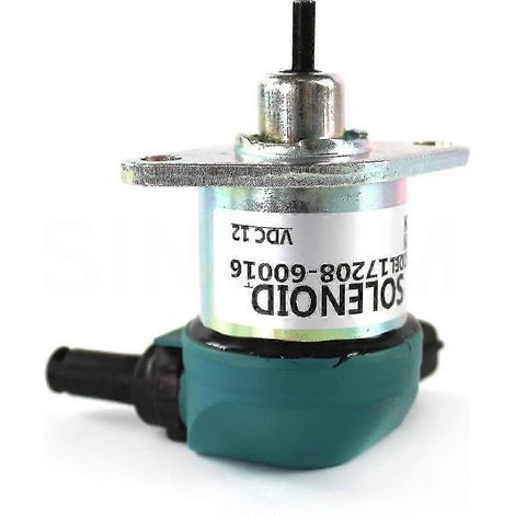 17208-60016 Électrovanne d'arrêt 12 V pour Kubota V1505 V1305 D1105 D1005 D905 (1/5)