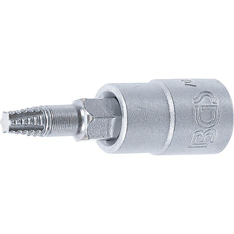 Serie di inserti per cacciavite 6,3 mm (1/4") per profilo a T difettoso (per Torx) T20 (1/2)