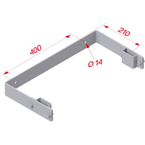Hymer Wandhalter U-Form 210 mm