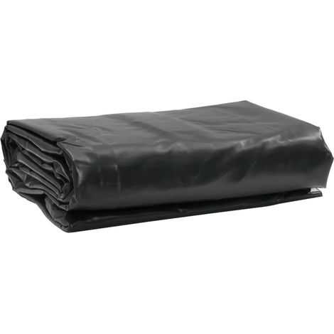 Bâche noire 2,5 x 4,5 m 650 g/m²