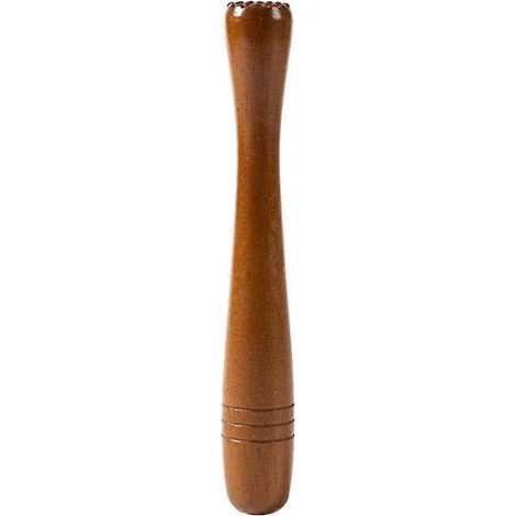 1 pilon à glace, pilon à mojito, bâtonnets mélangeurs robustes et pratiques pour cocktails (marron)-19.5X2.5X2.5CM-Brown (1/4)