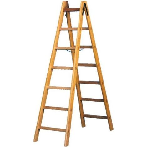 Scala Legno Doppia Salita Gr.8 Facal