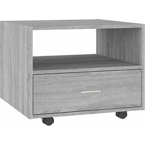 Maison Exclusive - Tavolino da Salotto Grigio Sonoma 55x55x40 cm Legno Multistrato (1/5)