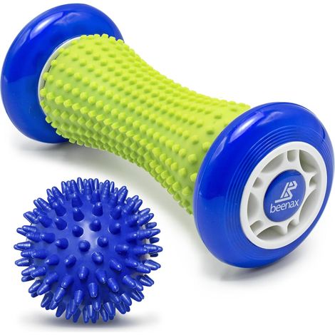Rouleau et balle de massage des pieds à picots - Conçus pour soulager le stress et détendre les muscles tendus-AquaForge