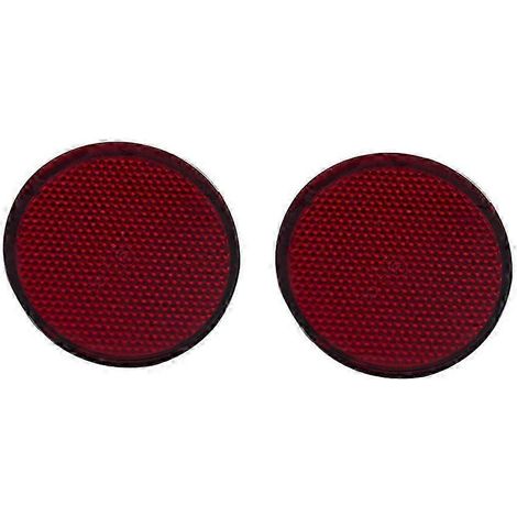 1 paire de réflecteurs de pare-chocs arrière gauche et droit rouges de remplacement pour Nissan Dualis Qashqai J10 2008-2015 (1/5)